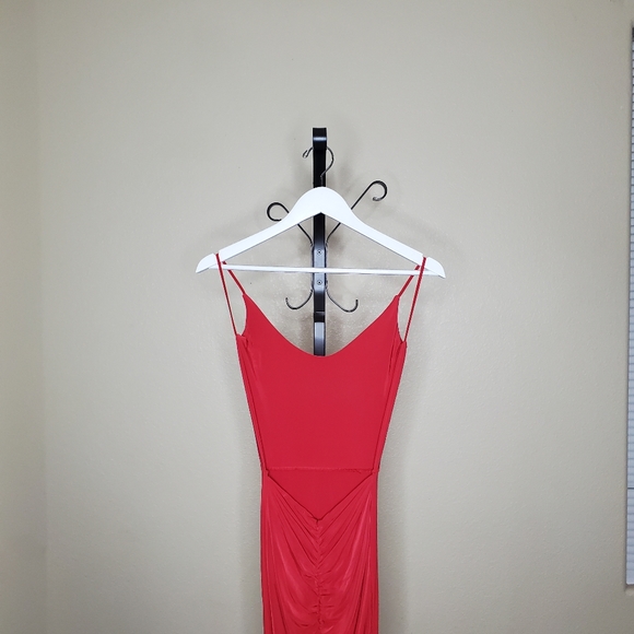 Femme Luxe Red Backless Bodycon Dress, UK6/US0 - Picture 6 of 9